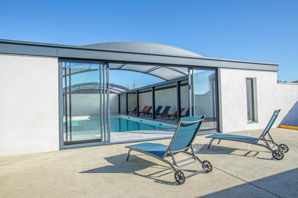 Le Vaisseau Maison Avec Piscine/Parking/Wifi/Plages 5Kms Les Mathes Exterior photo